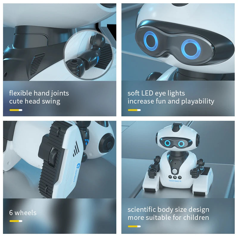 Robot JJRC R22 Inteligente con Control Remoto - Sensor de Gestos - Música - Grabación - Educativo - Programación - Divulgación Científica