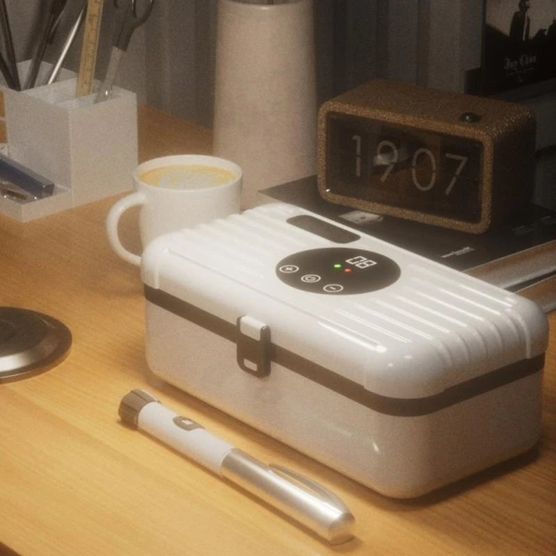 Estuche Refrigerador Portátil para Insulina - Nevera Medicamentos con Pantalla LED 0-18°C
