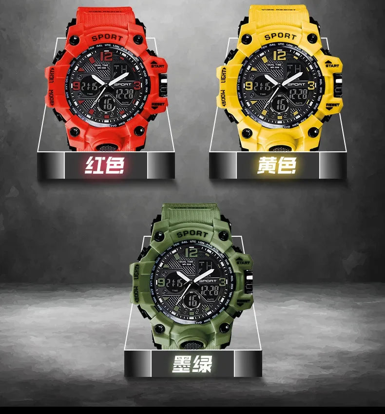 Reloj Deportivo Digital LED para Hombre