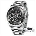 Reloj BENYAR para hombre – cronógrafo deportivo de lujo, resistente al agua y acero inoxidable