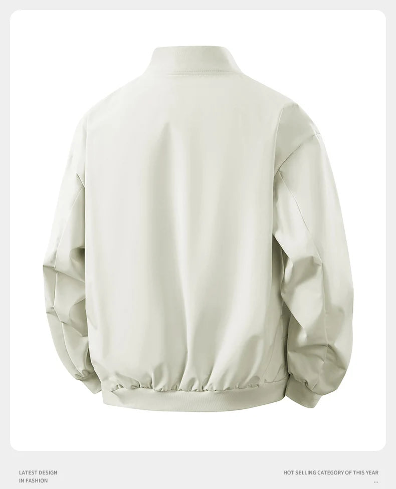 Campera bomber hombre – cortaviento ligero y moderno para primavera y otoño