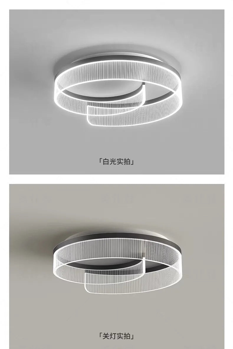 Lámpara de techo italiana – lujo moderno y creativo para dormitorio principal