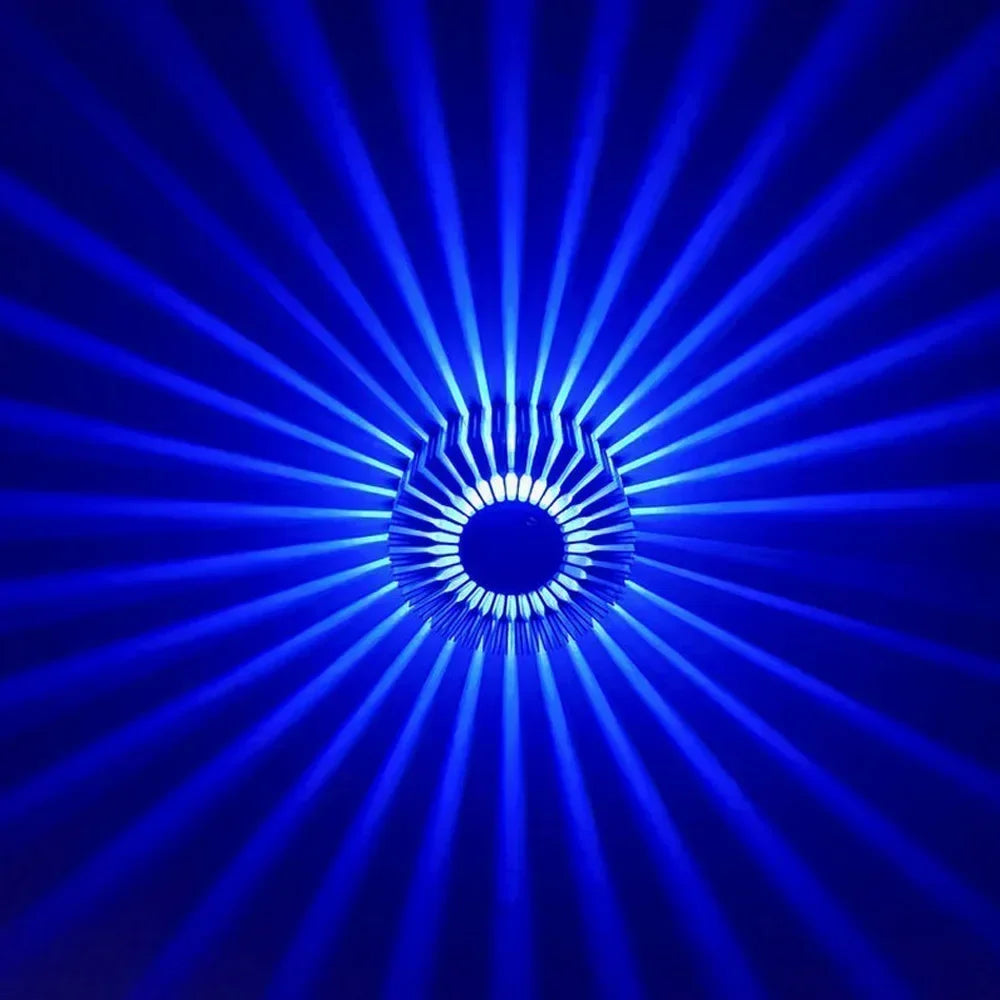 Lámparas LED para techo y pared – 3W, colores vibrantes para living y exteriores