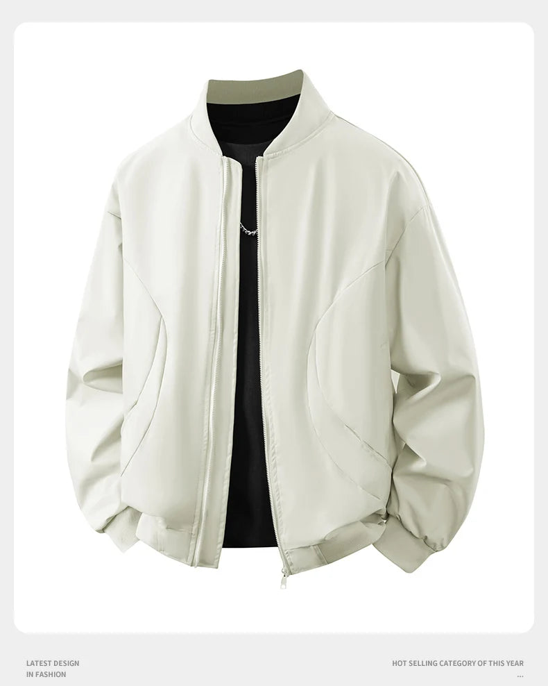 Campera bomber hombre – cortaviento ligero y moderno para primavera y otoño