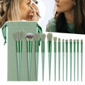 Set profesional de 13 pinceles de maquillaje – ultra suaves y portátiles con estuche