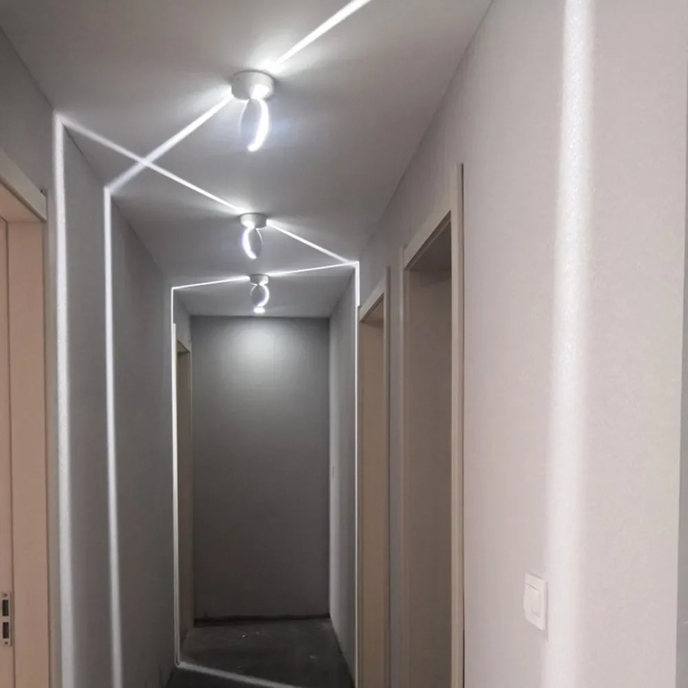 Lámpara LED línea para alféizar – luz colorida y luminosa 360° para espacios modernos