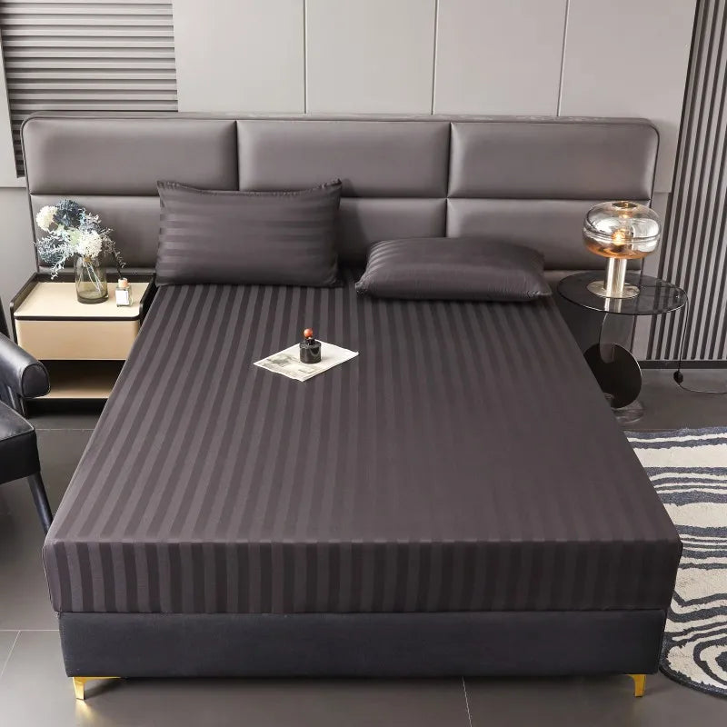 Sábana ajustable suave y fresca – amigable con la piel, para cama individual, queen y king