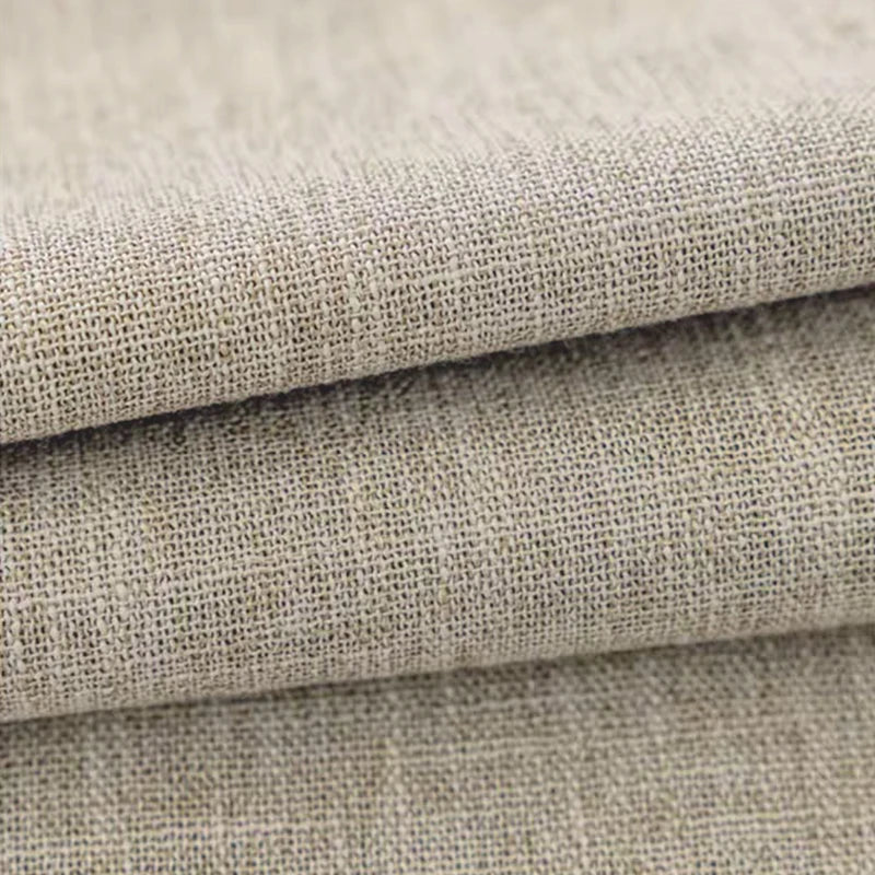 Cortinas blackout de lino Asazal – lujo moderno y opaco para living y dormitorio