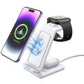 Estación de carga inalámbrica 3 en 1 – soporte para múltiples dispositivos iPhone 12 a 17 Pro Max