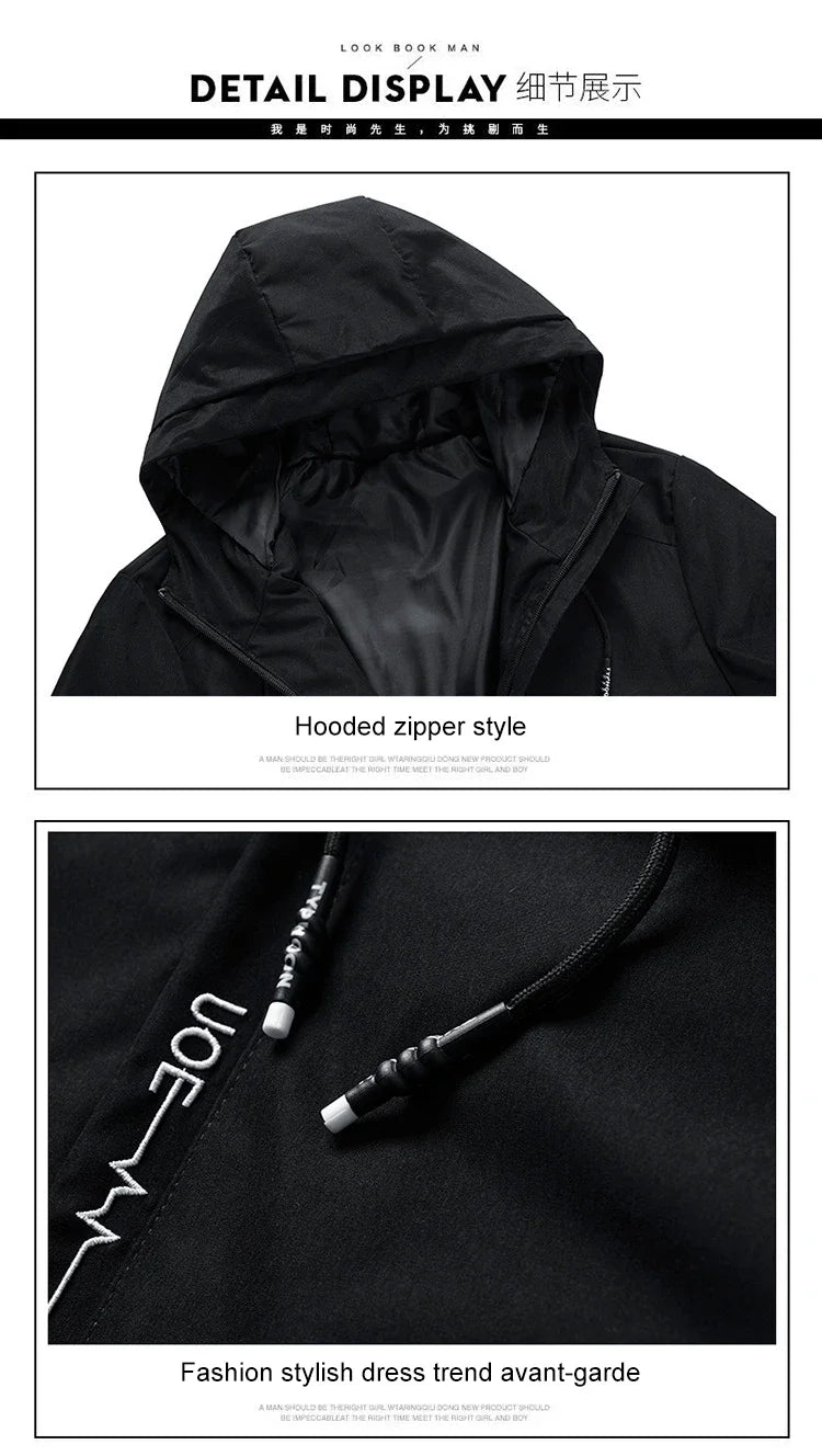 Campera con capucha hombre Honda
