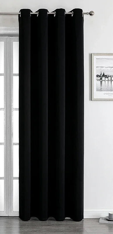 Cortinas blackout negras – alta precisión, térmicas y personalizadas para hogar