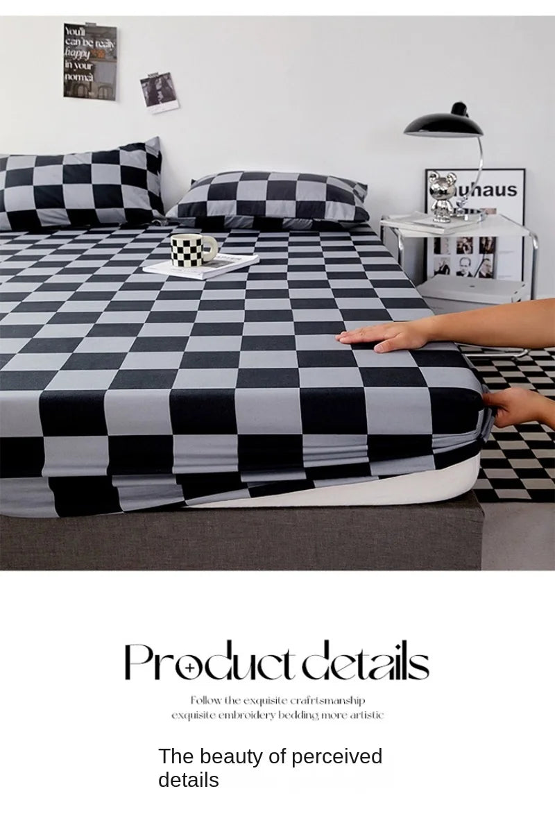 Sábana ajustable king floral – diseño elegante con banda elástica