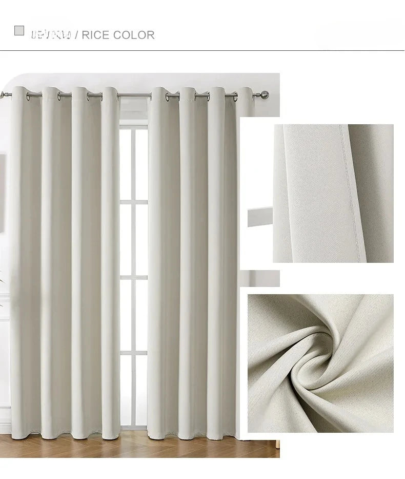 Cortinas blackout negras – alta precisión, térmicas y personalizadas para hogar