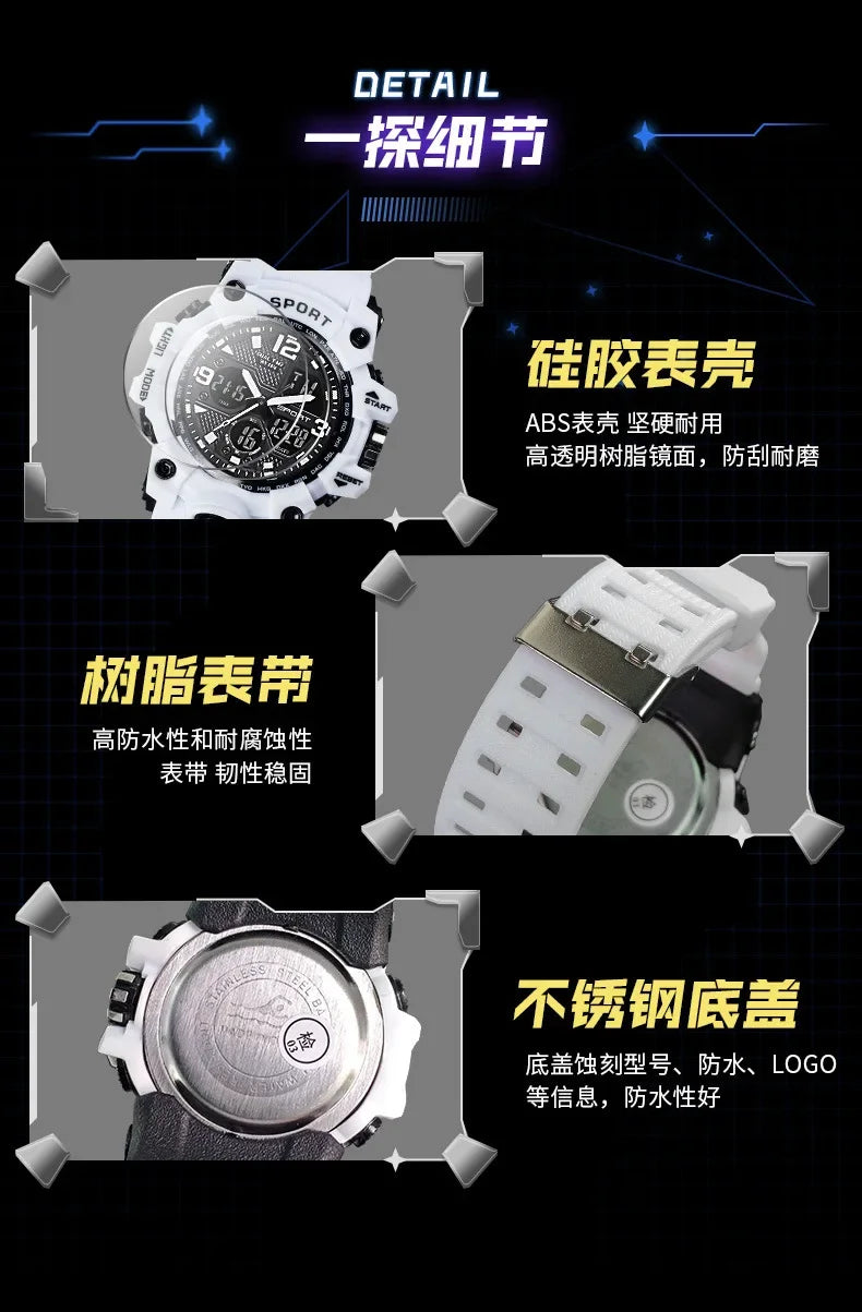 Reloj Deportivo Digital LED para Hombre