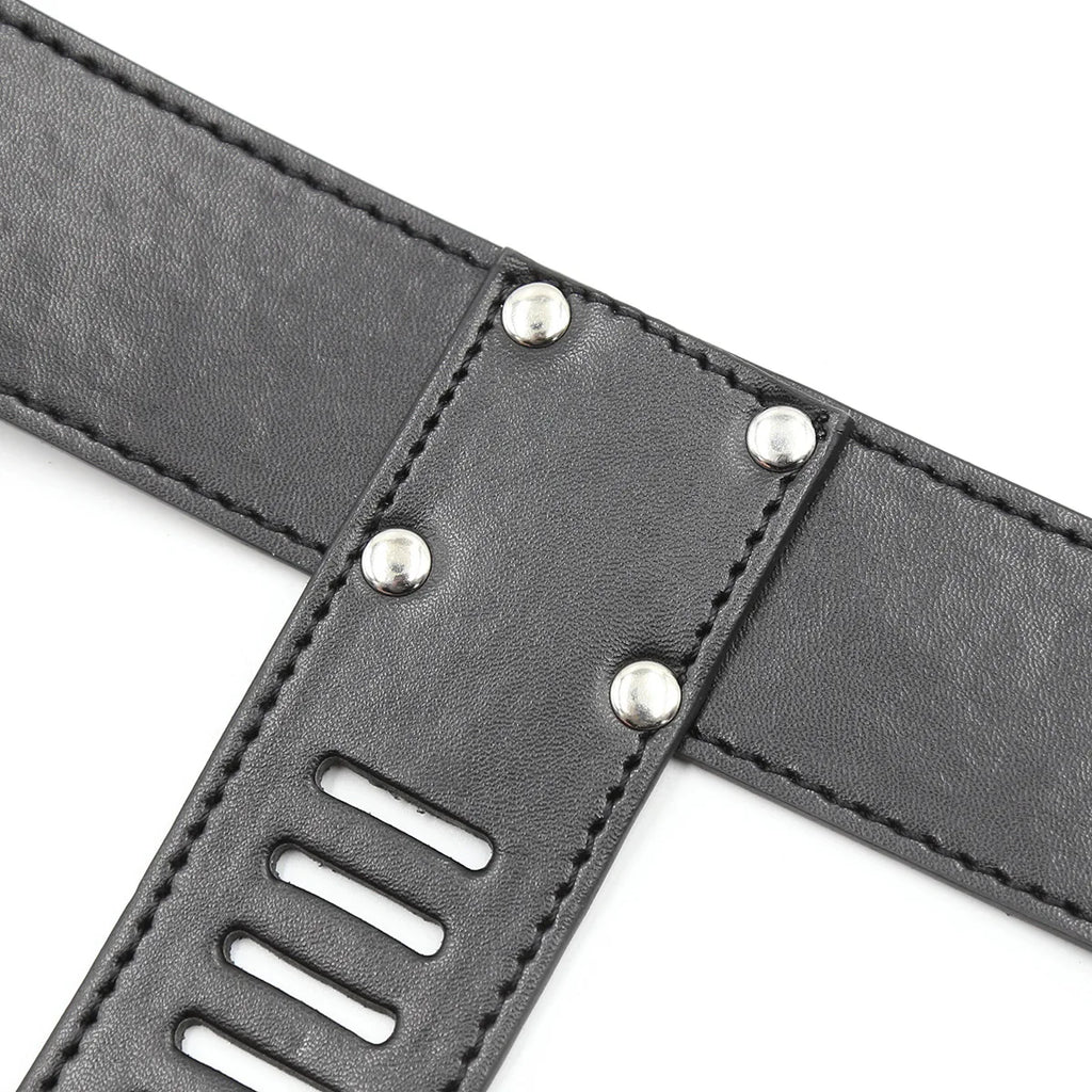 Sex Chastity Belt Female Leather Harness Bondage Underwear Restrsaints Panties BDSM Sex Toys Chastity Pants Erotic Games