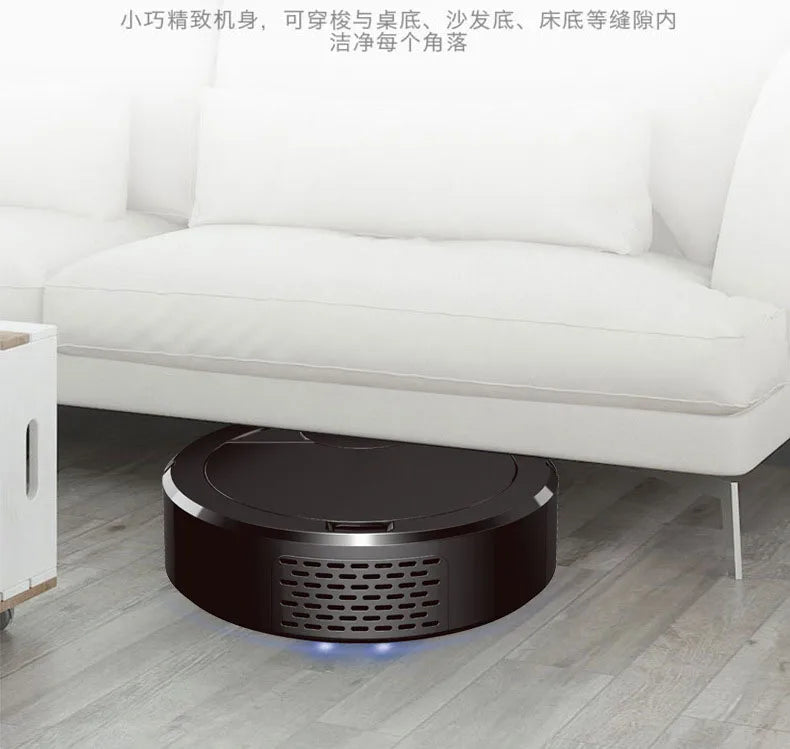 Robot Barredora Inteligente Inalámbrica - Escoba Manual Automática - Limpiador Doméstico Sin Esfuerzo