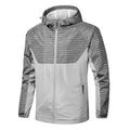 Cortaviento hombre con capucha – chaqueta deportiva para otoño con logo personalizado