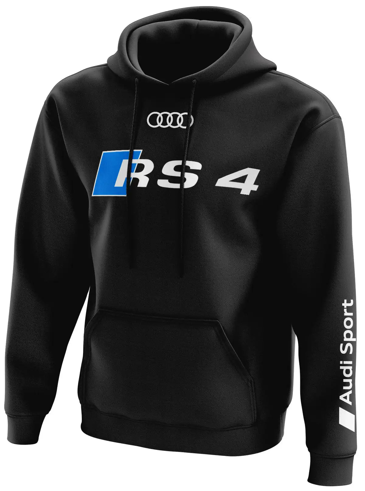 Hoodie Audi RS4 – cómodo y moderno para hombres y amantes de autos