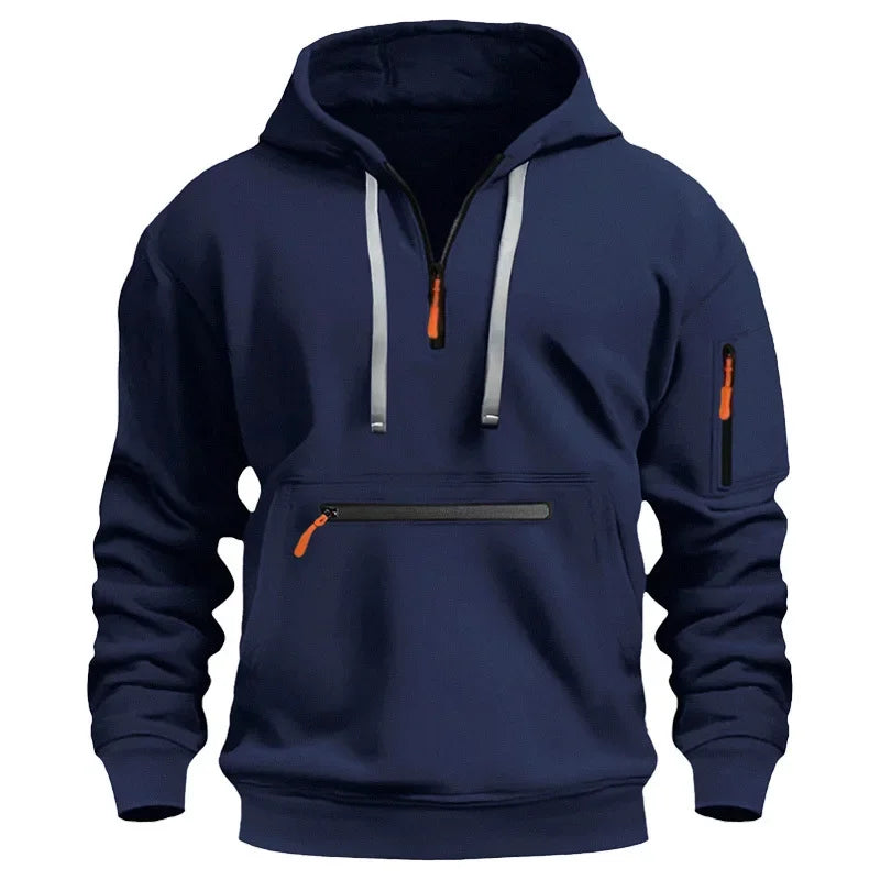 Hoodie invierno – buzo oversize con capucha y múltiples bolsillos