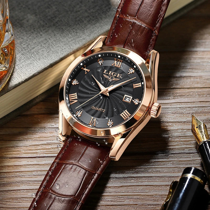 Reloj mujer LIGE – elegante, deportivo y resistente al agua