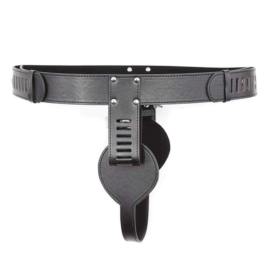 Sex Chastity Belt Female Leather Harness Bondage Underwear Restrsaints Panties BDSM Sex Toys Chastity Pants Erotic Games