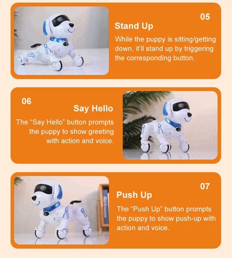 F03 - Robot Inteligente con IA y Control Remoto - Camina, Canta, Baila - Movimientos Humanoides