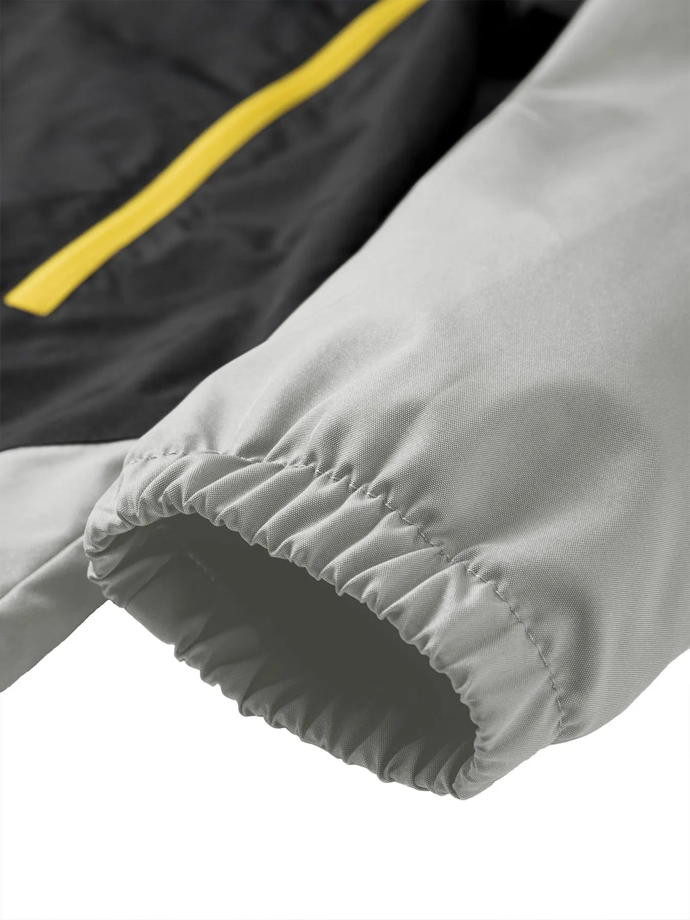 Chaqueta con cuello alto – cortaviento y cálida con múltiples bolsillos para otoño y deporte