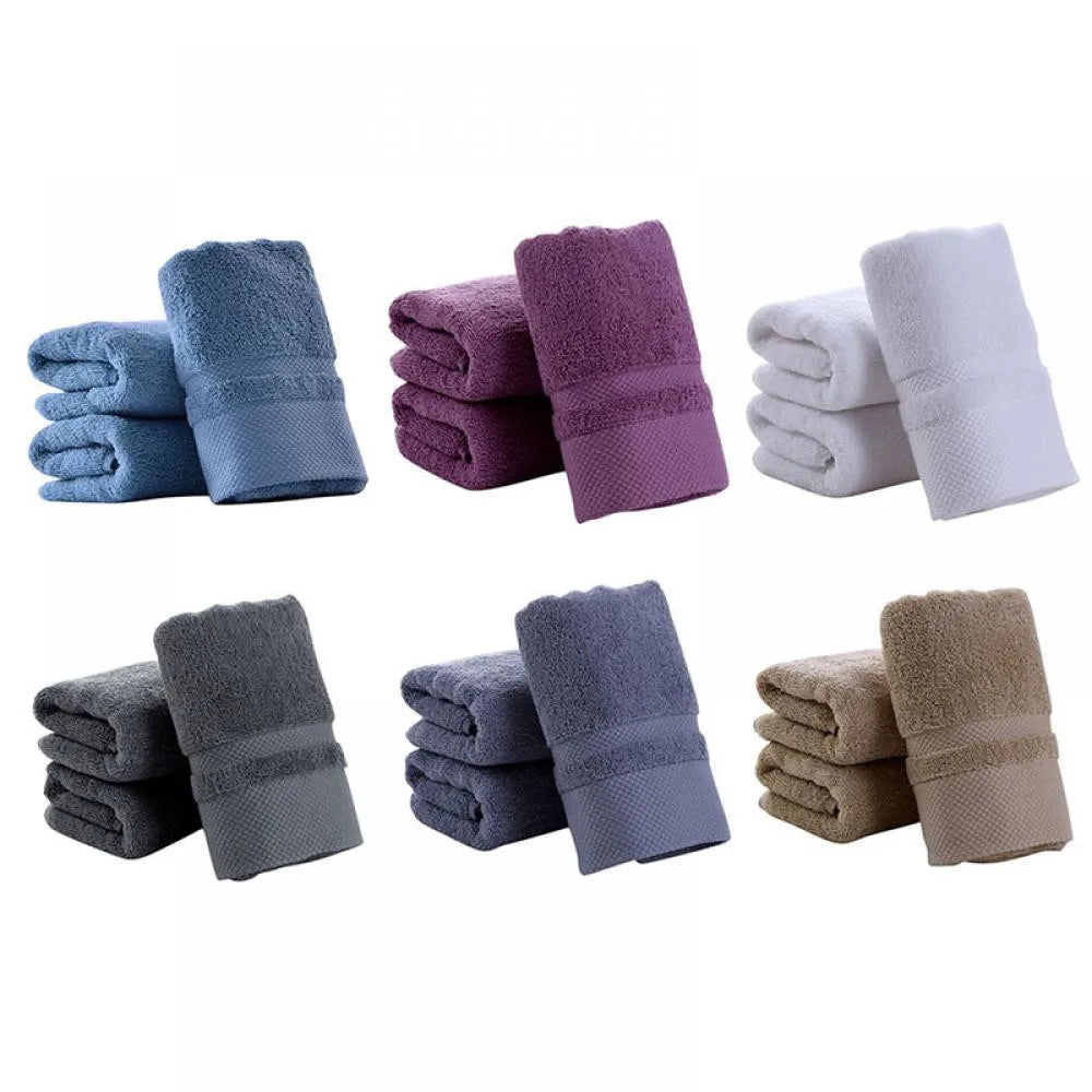 Set de toallas de mano de algodón – ultra suaves y altamente absorbentes