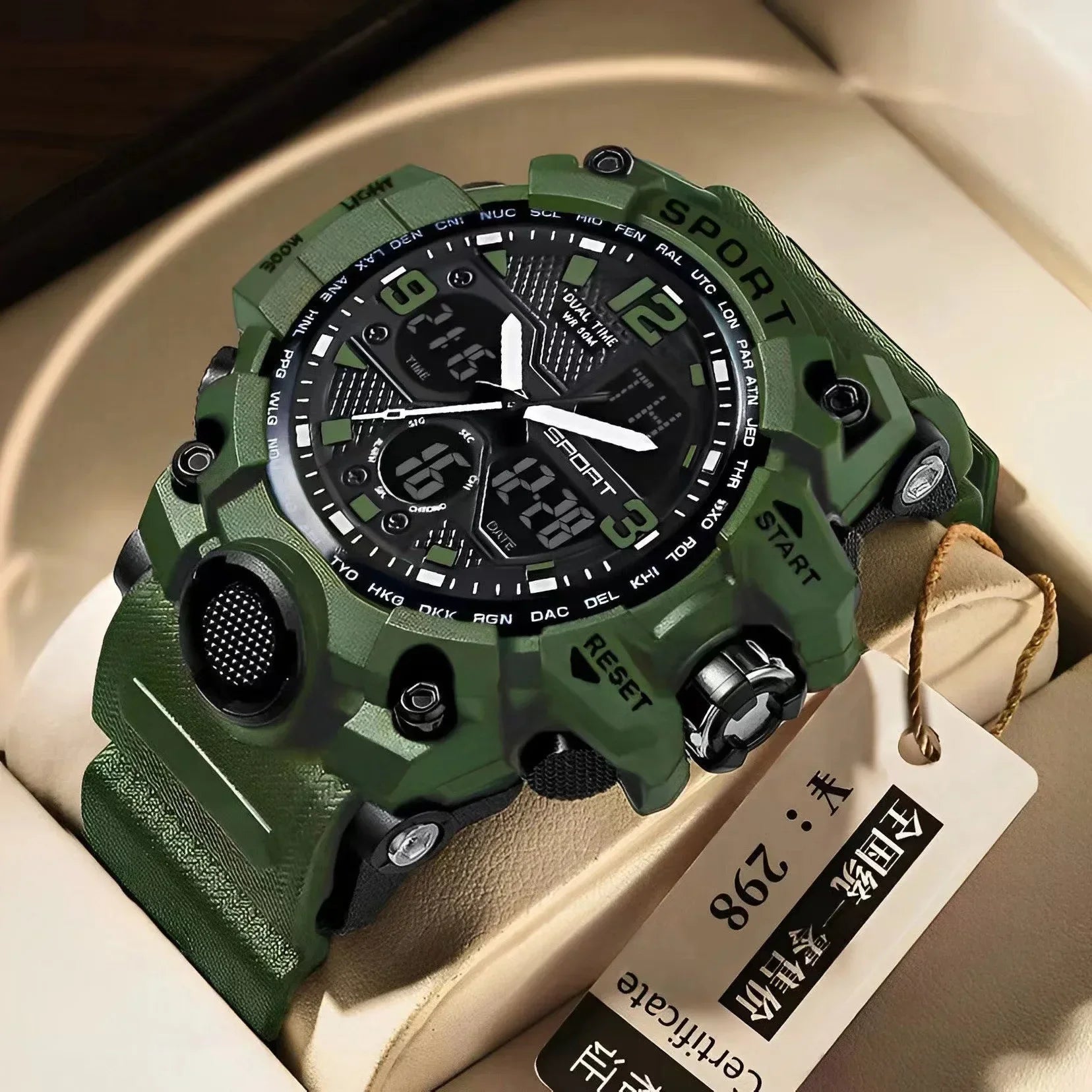 Reloj Deportivo Digital LED para Hombre
