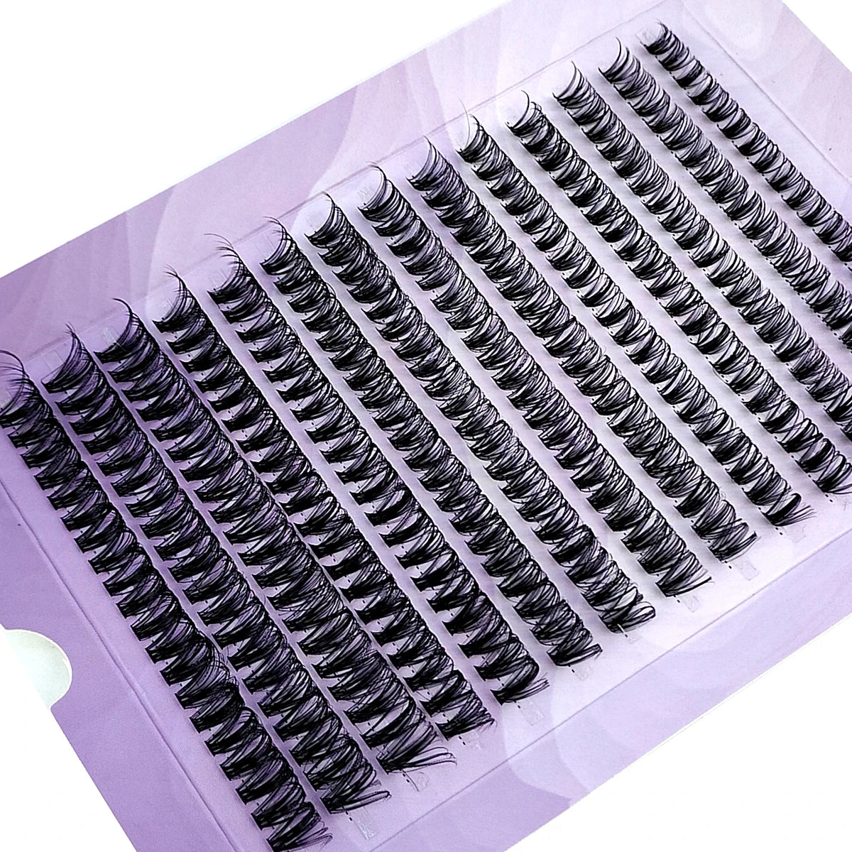 Paquete 280 pestañas mink 3D – extensiones individuales volumen ruso, ultra finas 0.05mm