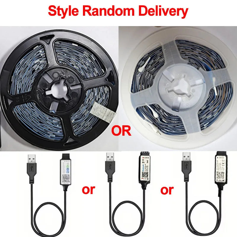 Tira LED Bluetooth SMD 5050 – control remoto APP, flexible y para decoración