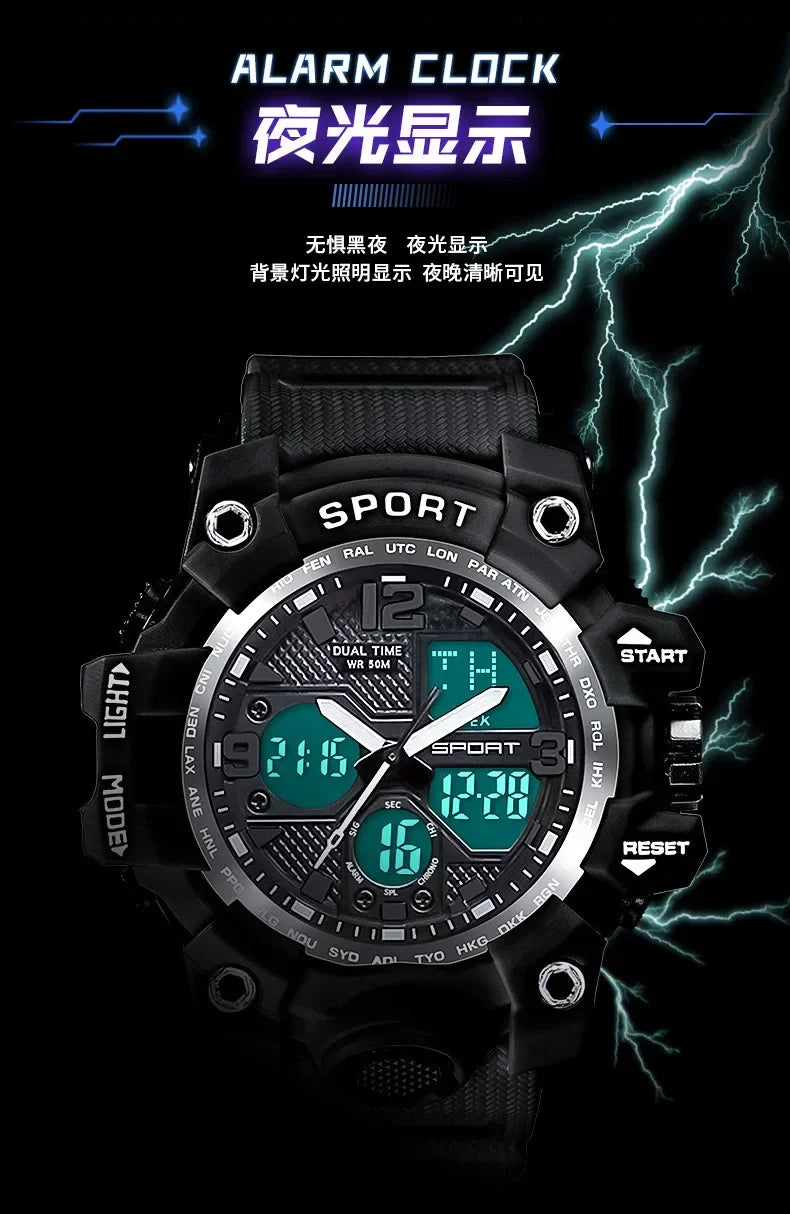 Reloj Deportivo Digital LED para Hombre