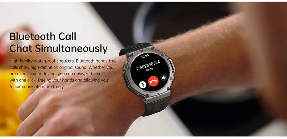 Smartwatch T-Rex 3 GPS – pantalla AMOLED, resistente 5ATM y monitor fitness