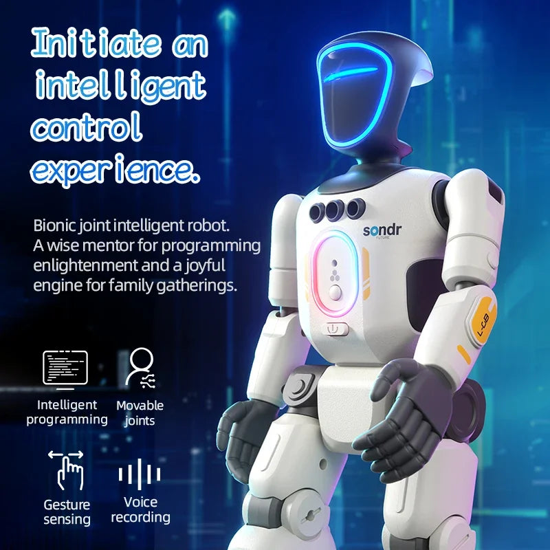 Robot Inteligente R40 - IA con Control Remoto - Baile y Acciones Smart para Niños