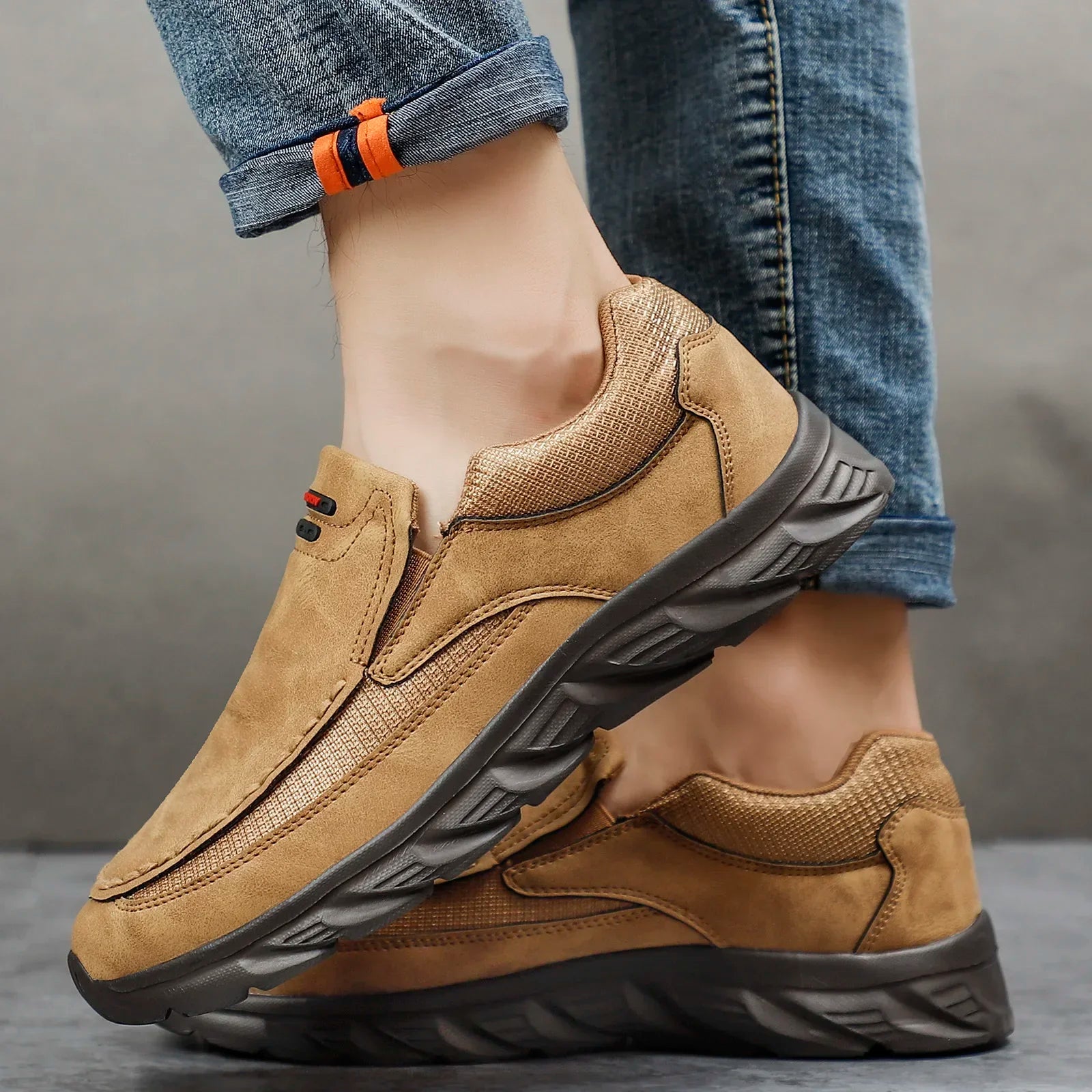 Mocasines casuales hombre – sneakers retro hechos a mano y cómodos