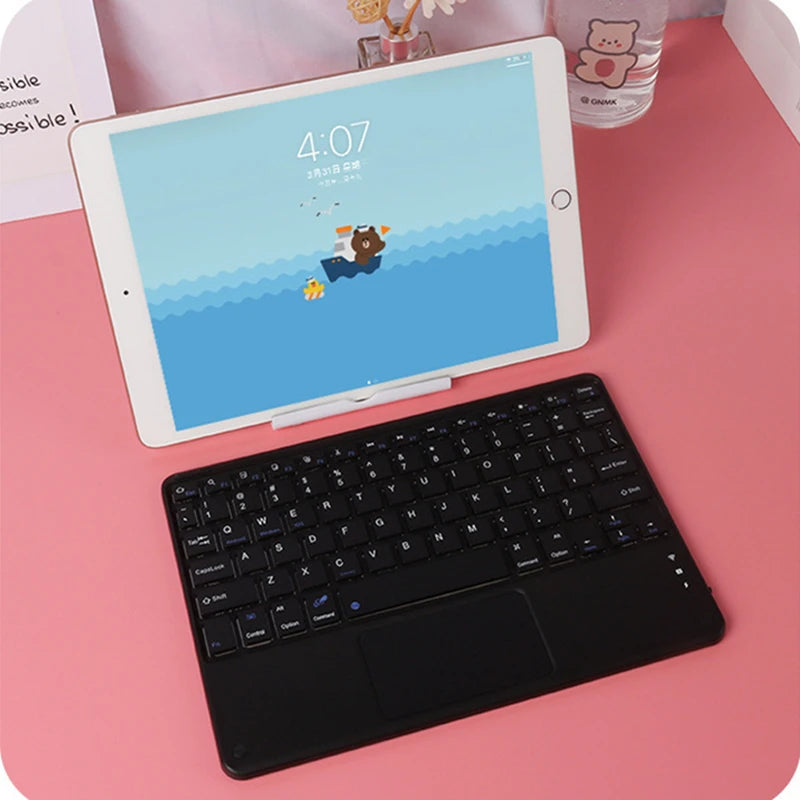 Teclado inalámbrico para iPad y Xiaomi Pad 5 – con touchpad y Bluetooth