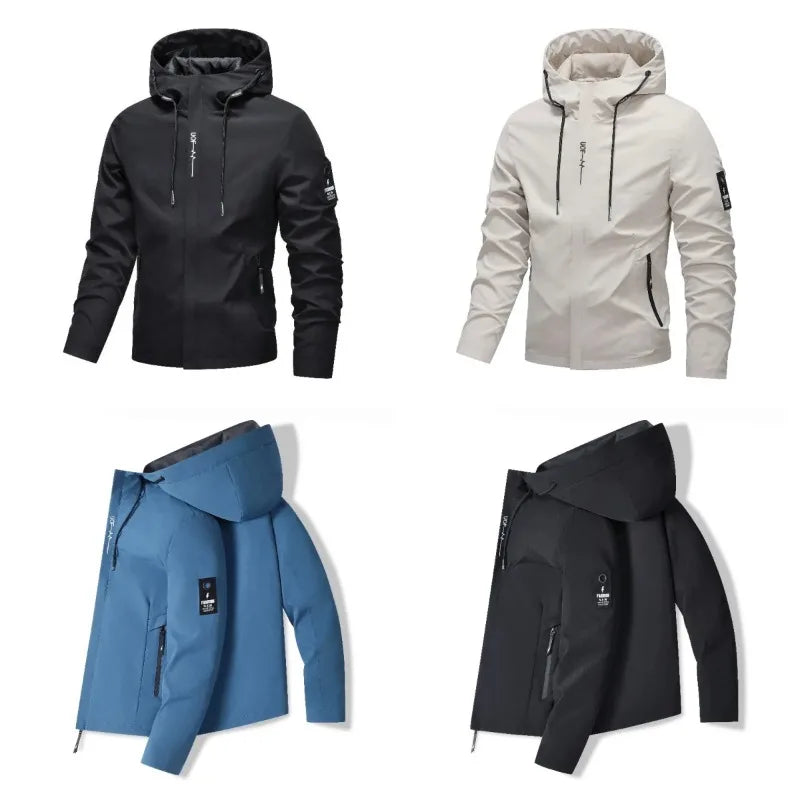 Chaqueta deportiva hombre – versátil, transpirable y cortaviento para primavera y otoño