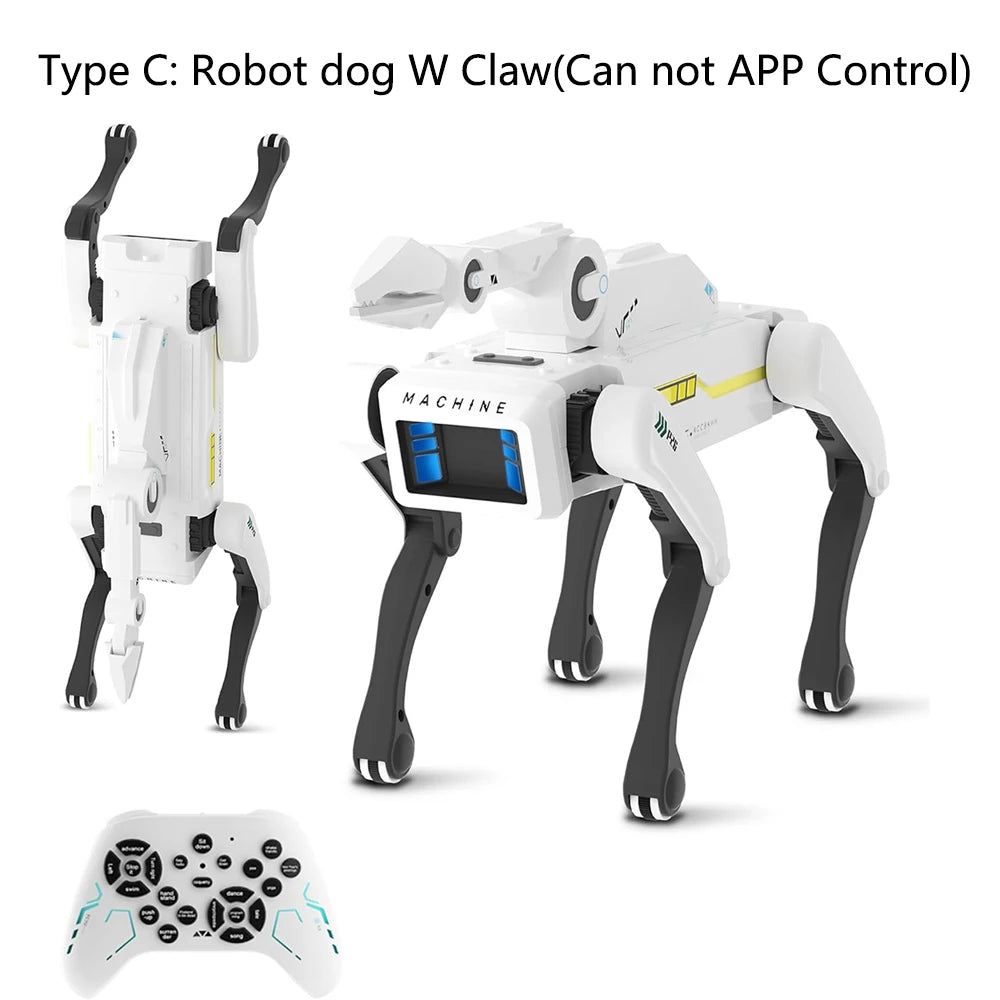 Perro Robot Acrobático con IA - Control por Voz y APP - Programable e Interactivo - Simulación Inteligente