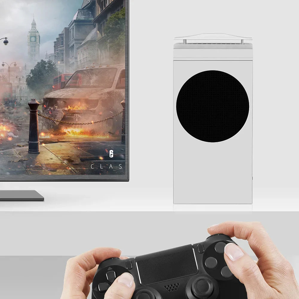 Base Ventilador Enfriamiento Xbox Series S - Dock Carga Control con Luz RGB