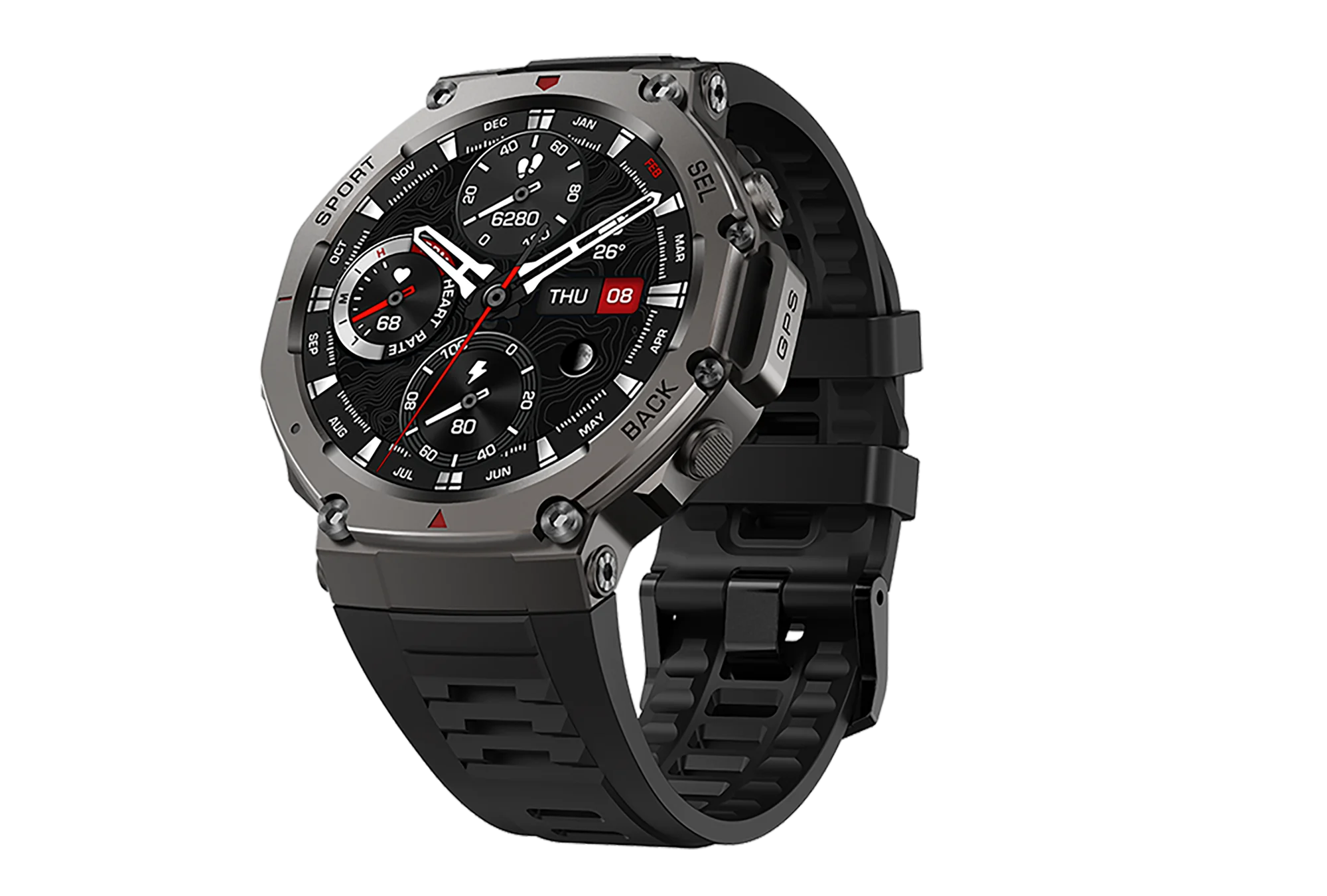 Smartwatch T-Rex 3 GPS – pantalla AMOLED, resistente 5ATM y monitor fitness