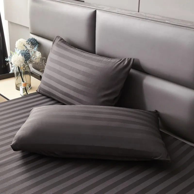 Sábana ajustable suave y fresca – amigable con la piel, para cama individual, queen y king