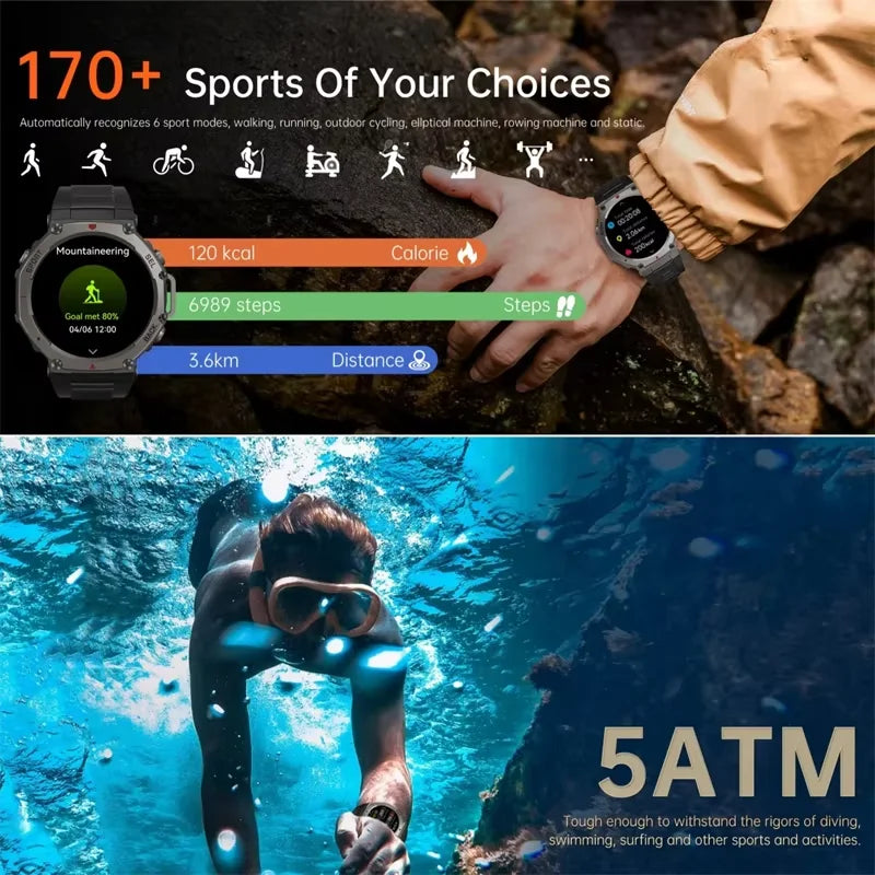 Smartwatch T-Rex 3 GPS – pantalla AMOLED, resistente 5ATM y monitor fitness