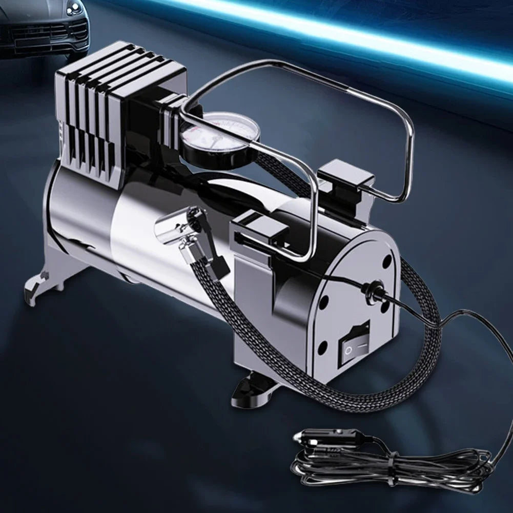 Compresor de aire portátil 12V 150PSI – inflador de neumáticos con manómetro digital