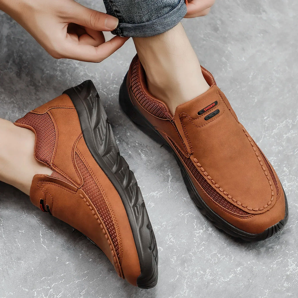 Mocasines casuales hombre – sneakers retro hechos a mano y cómodos