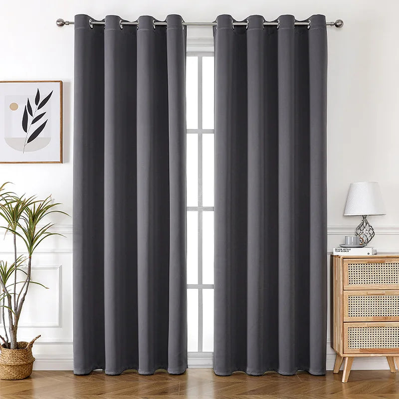 Cortinas blackout negras – alta precisión, térmicas y personalizadas para hogar