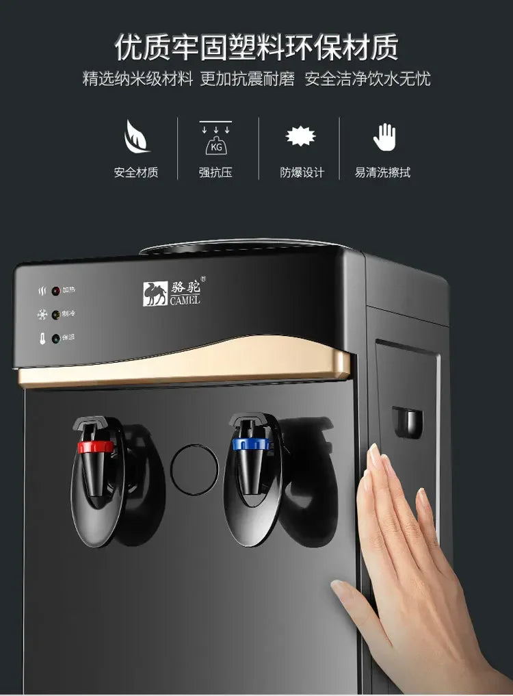 Dispensador de Bebidas para Hogar - Tres Grifos - Agua Caliente, Fría y Ambiente - Dispensador de Agua - Gadget para Hogar - Botellón de Agua - 220V