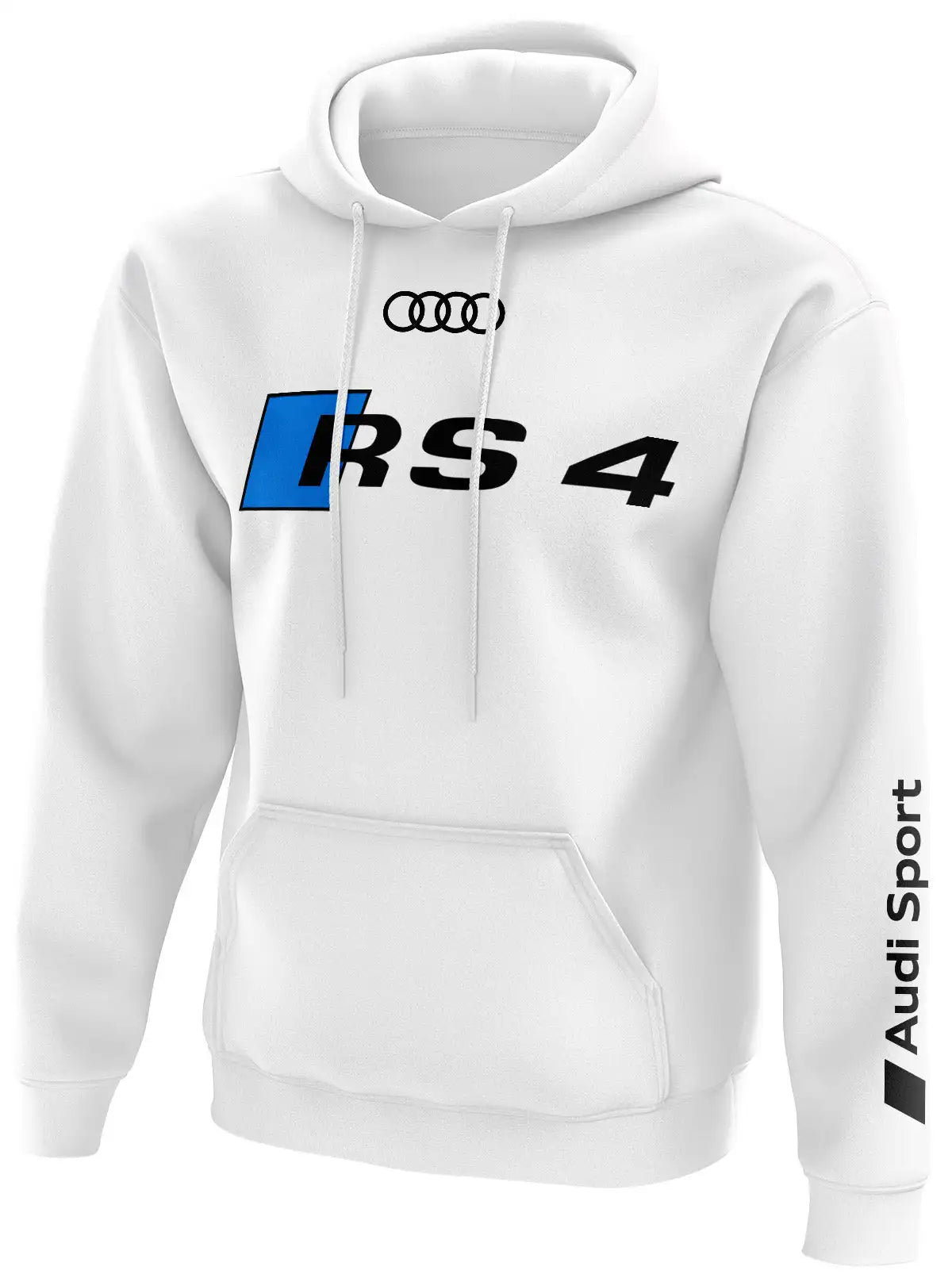 Hoodie Audi RS4 – cómodo y moderno para hombres y amantes de autos