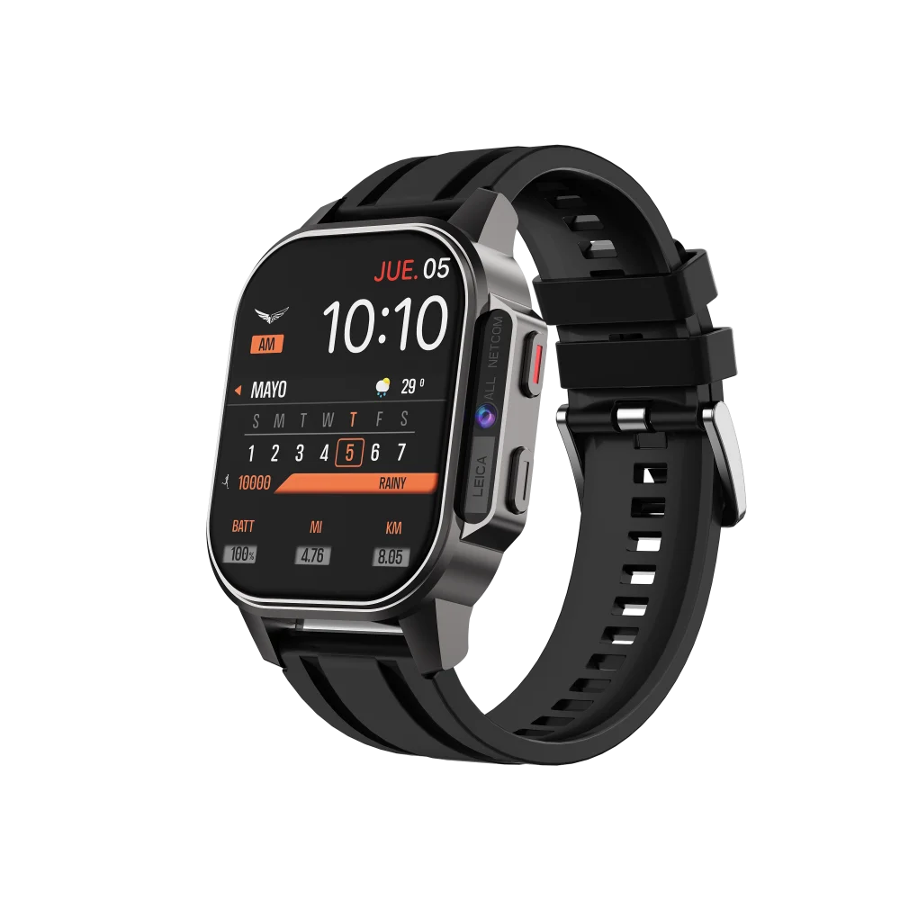 Smartwatch Android con WiFi y GPS – monitor de ritmo cardíaco, SIM y cámara HD