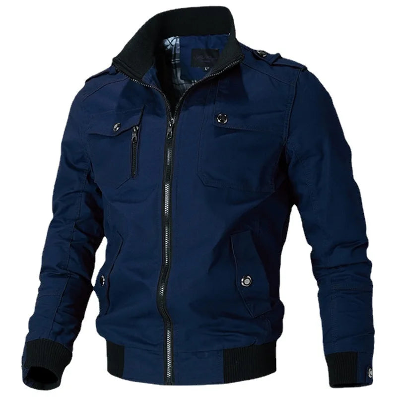 Campera bomber hombre – cortaviento casual