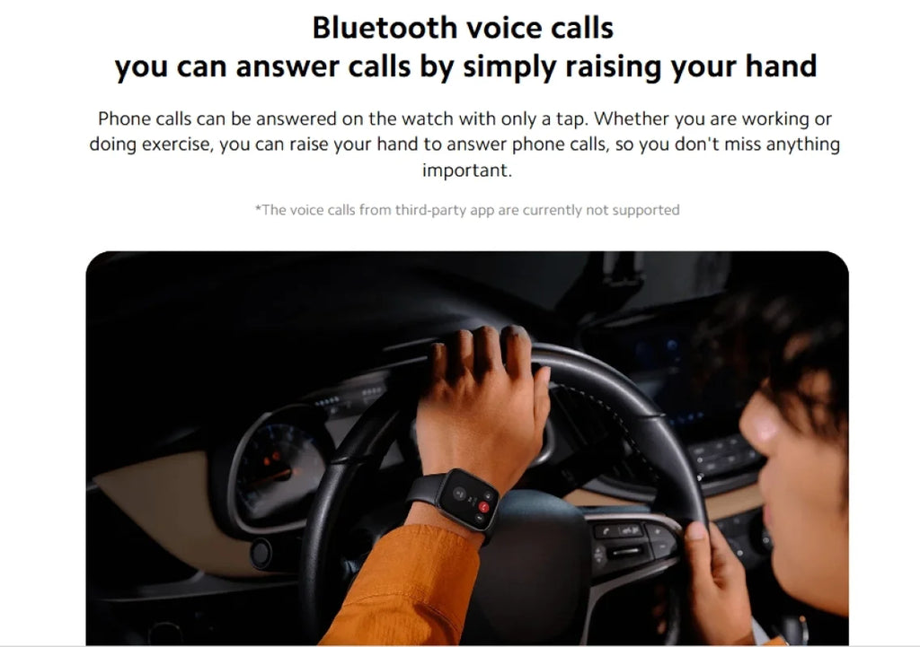 Xiaomi Redmi Watch 3 – versión global original con pantalla AMOLED y Bluetooth 5.2